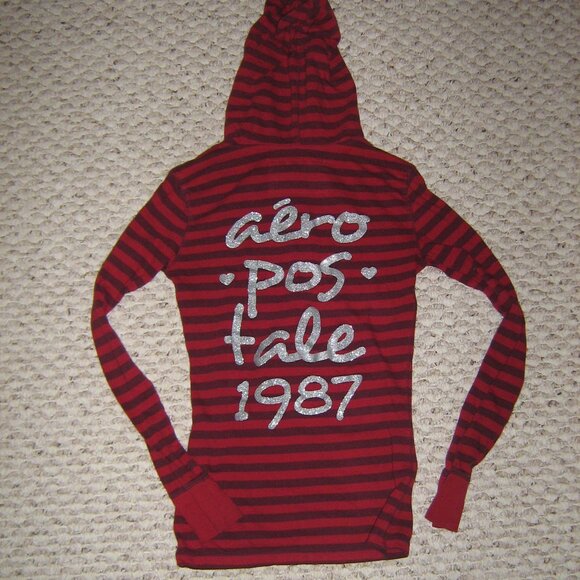 aeropostale henley hooded long sleeve - Picture 4 of 4
